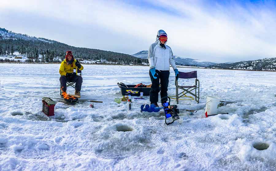 Montana Ice Fishing Montana Fishing Guides