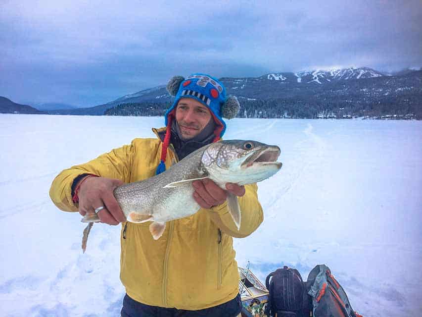 ice fishing montana