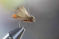 4-Pack Orange Montana Nymph Fly Fishing Flies – Size 10, Trout, Freshwater/Saltwater – FLIES-R-US