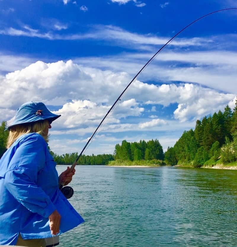 Fishing In Glacier National Park, MT